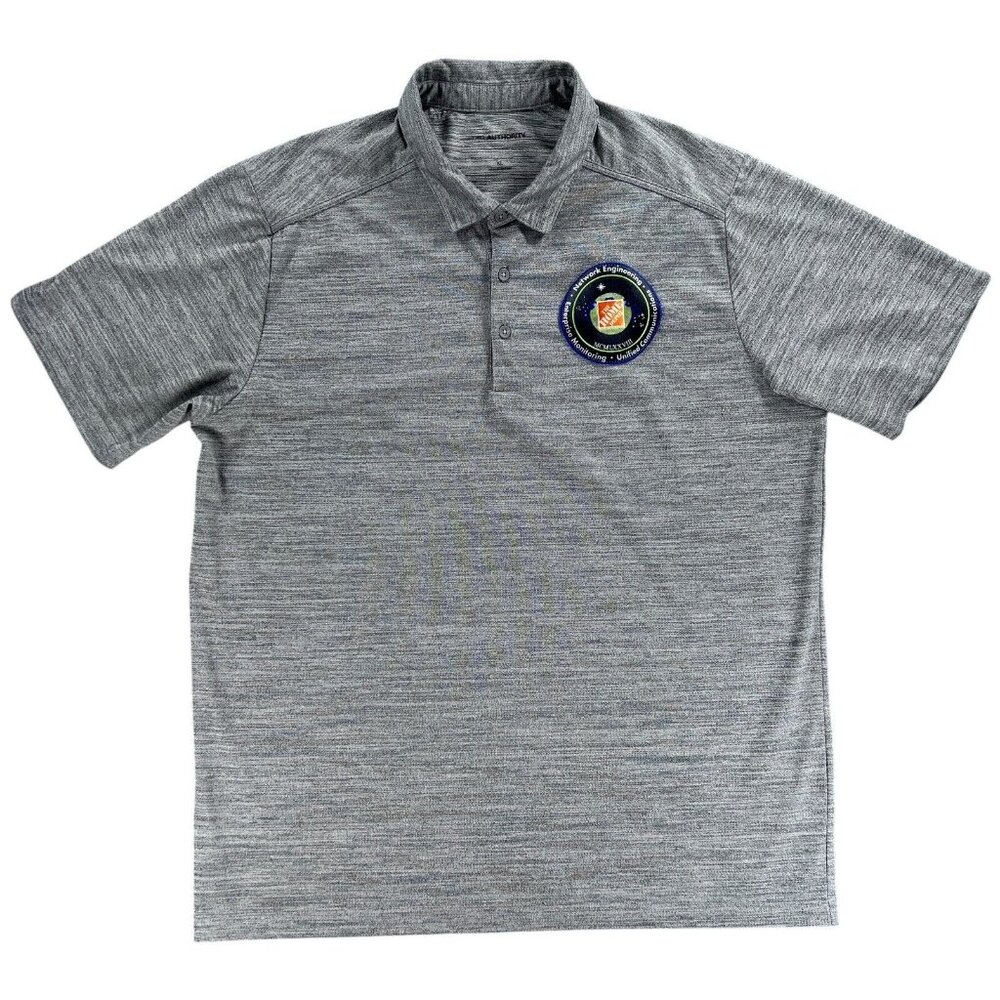 The Home Depot Engineering Employee Polo Shirt Men XL Work Team Uniform